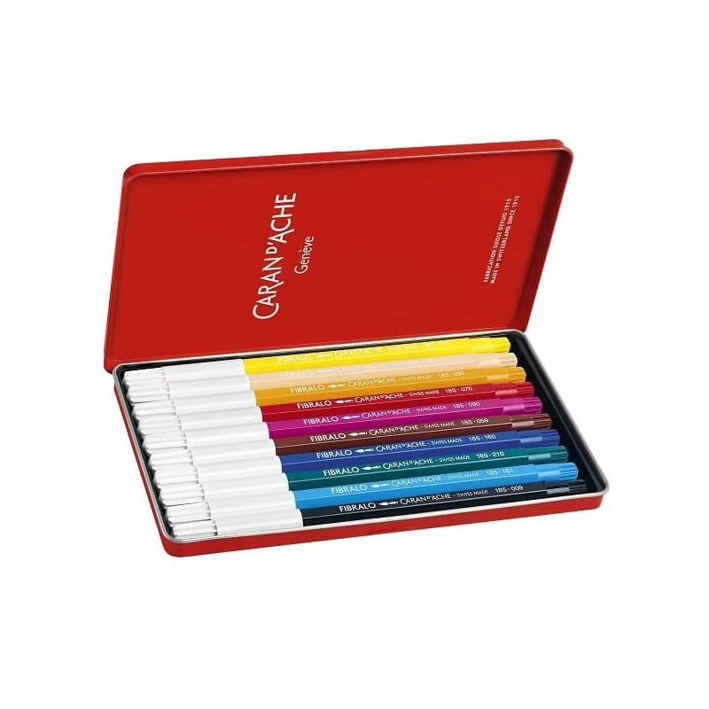 Caran d'Ache Fibralo filctoll készlet - 10 db
