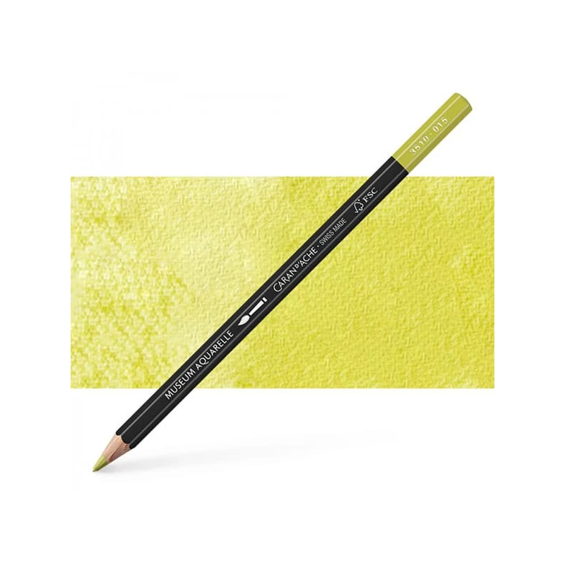 Caran d'Ache Museum akvarellceruza - 015, olive yellow