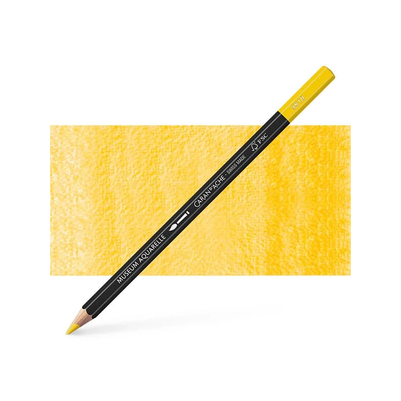 Caran d'Ache Museum akvarellceruza - 020, golden yellow