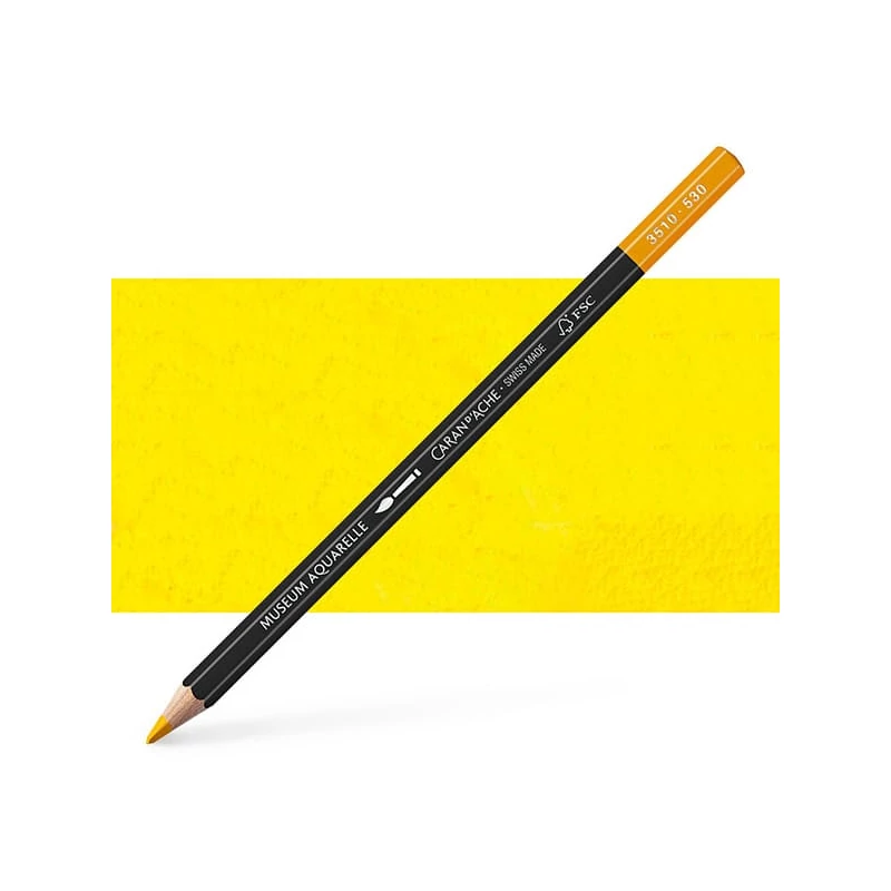 Caran d'Ache Museum akvarellceruza - 530, gold cadmium yellow