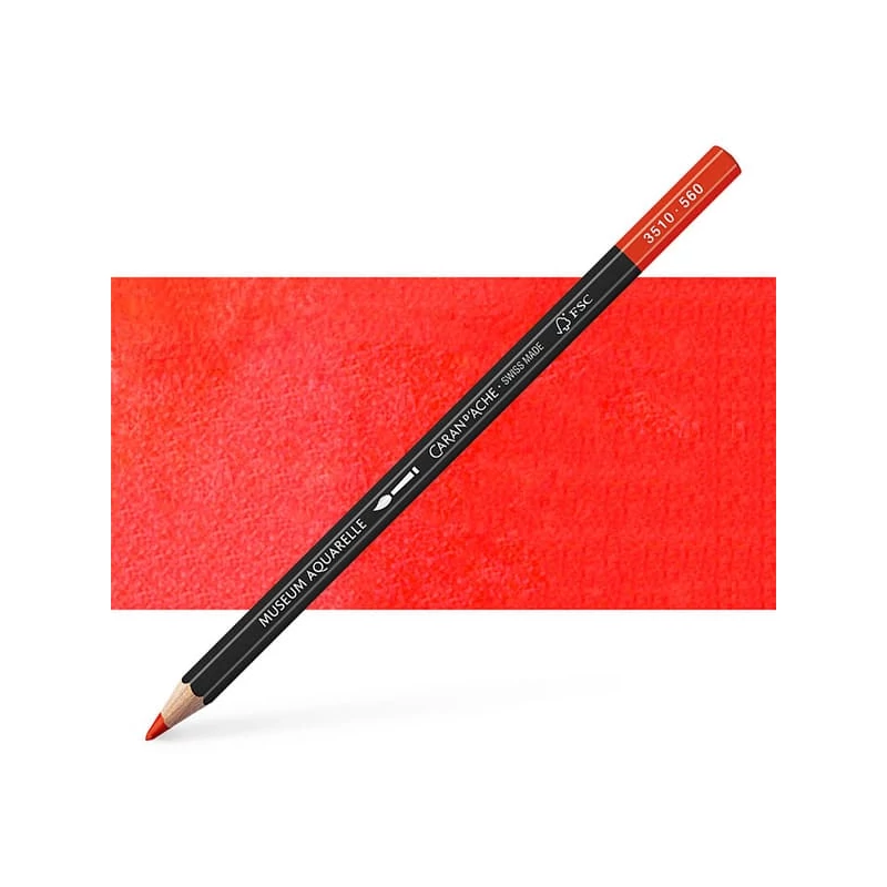 Caran d'Ache Museum akvarellceruza - 560, light cadmium red