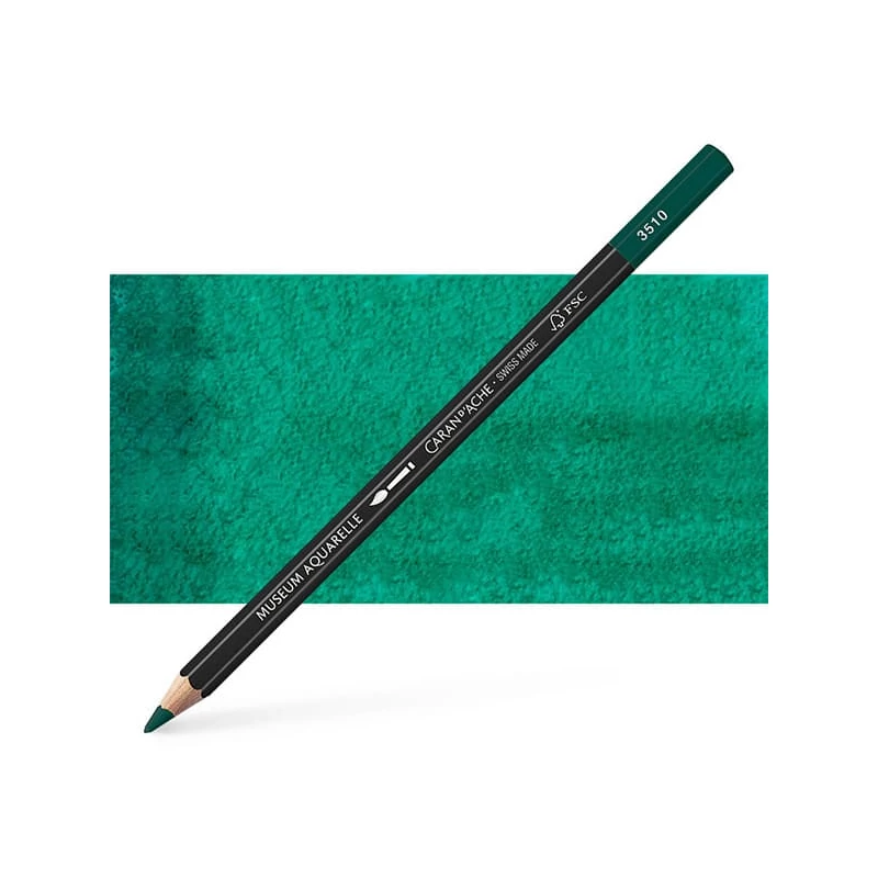 Caran d'Ache Museum akvarellceruza - 710, phthalocyanine green