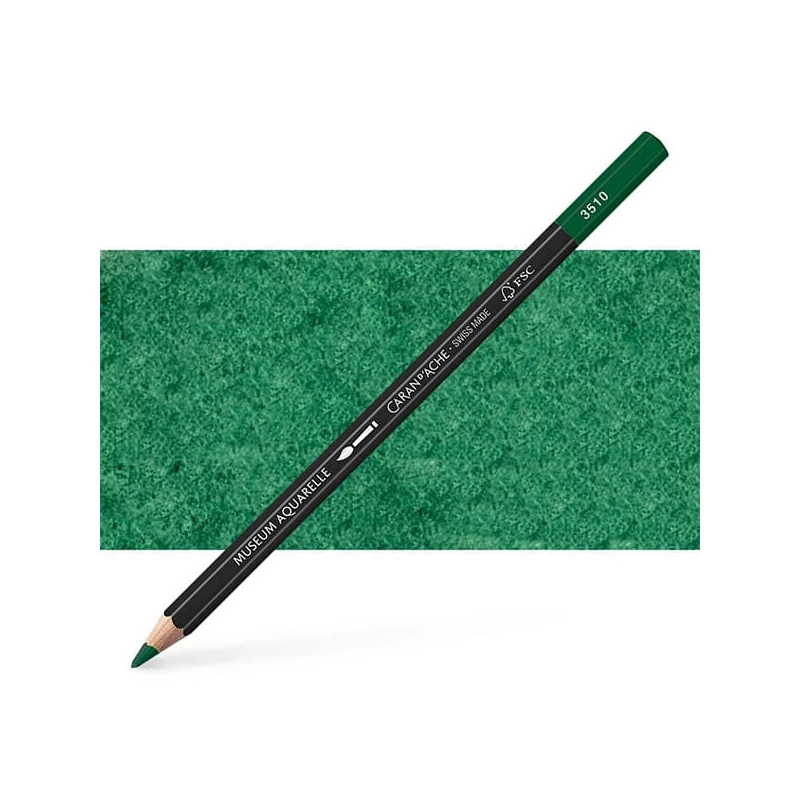 Caran d'Ache Museum akvarellceruza - 719, dark phthalocyanine green