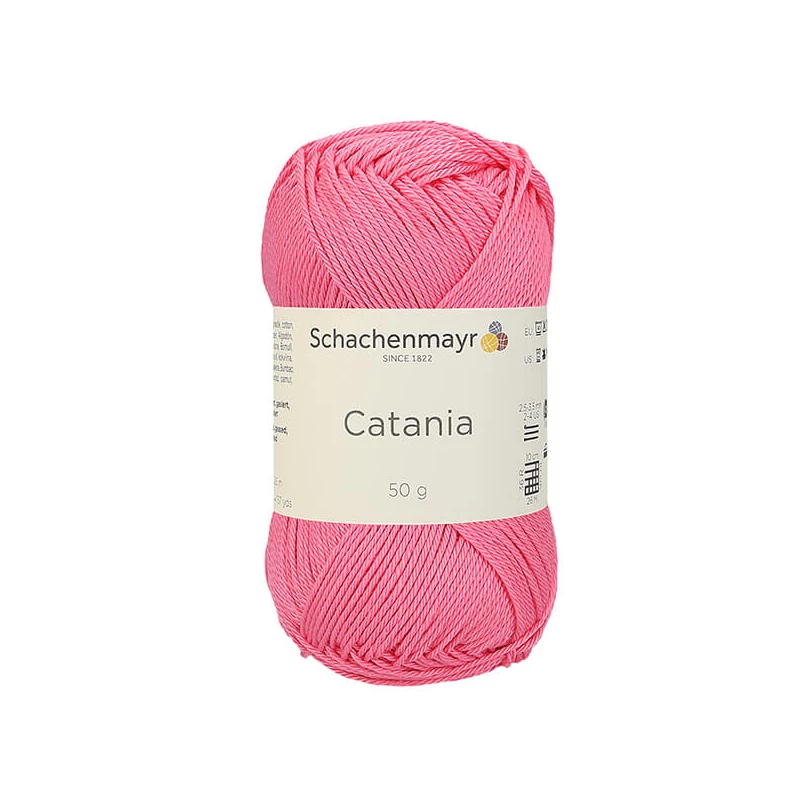 Catania pamut fonal, 50 g - 225 pink