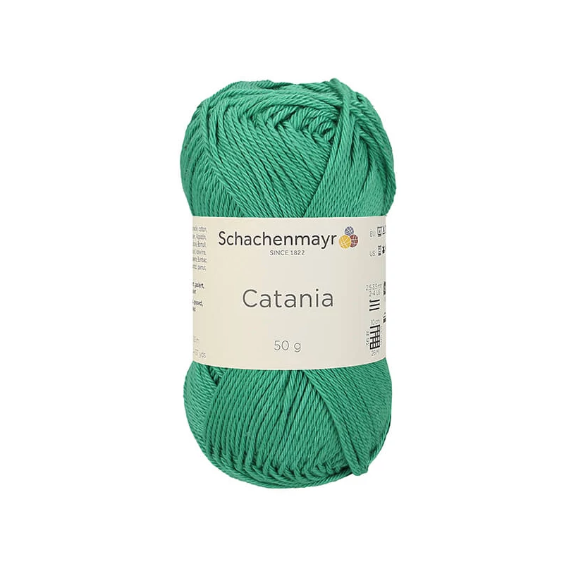Catania pamut fonal, 50 g - 241 fűzöld