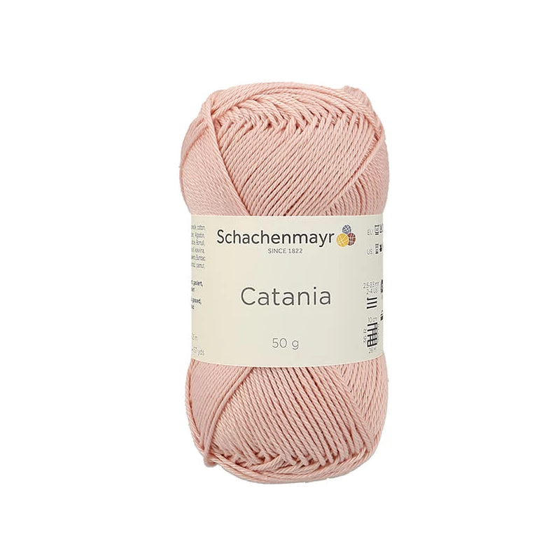 Catania pamut fonal, 50 g - 433 rose gold