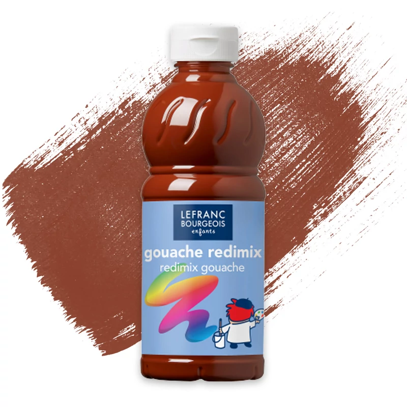Redimix tempera, 500 ml - égetett sziena