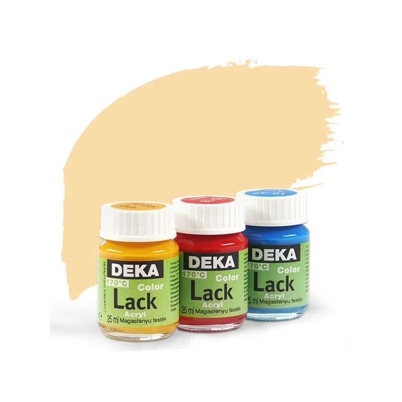 Deka Color Lack fényes akrilfesték 25 ml - 11 krém