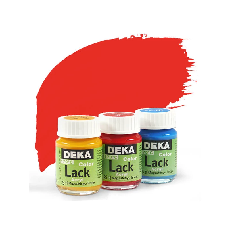 Deka Color Lack fényes akrilfesték 25 ml - 20 kármin