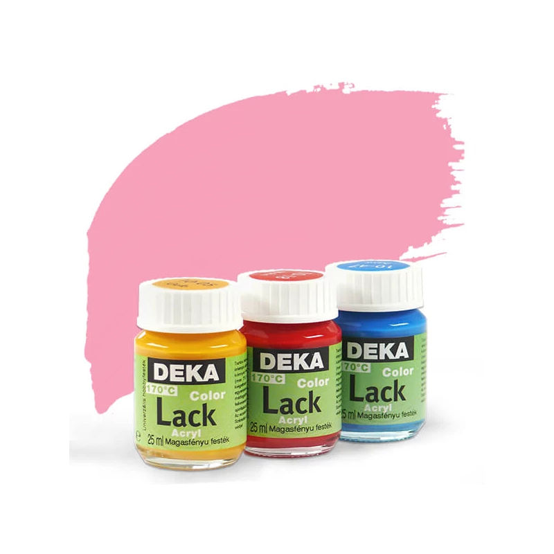 Deka Color Lack fényes akrilfesték 25 ml - 28 rózsaszín