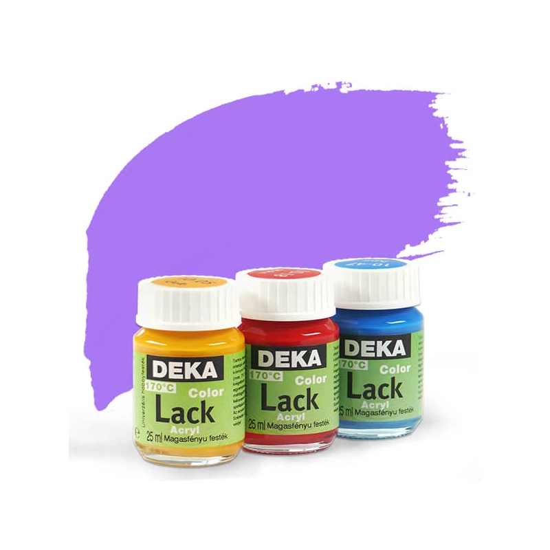 Deka Color Lack fényes akrilfesték 25 ml - 35 orgona