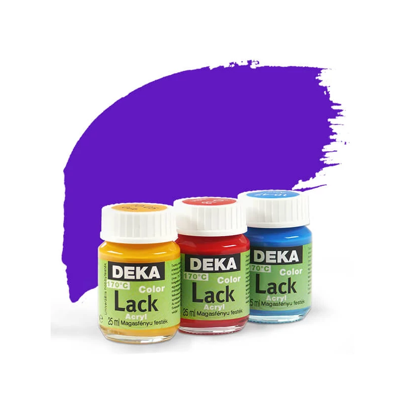 Deka Color Lack fényes akrilfesték 25 ml - 39 viola