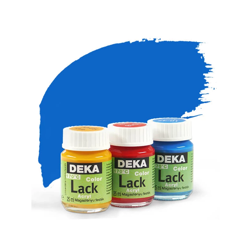 Deka Color Lack fényes akrilfesték 25 ml - 49 kék