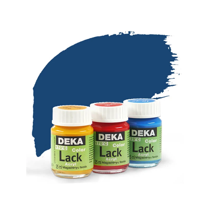 Deka Color Lack fényes akrilfesték 25 ml - 53 sötétkék