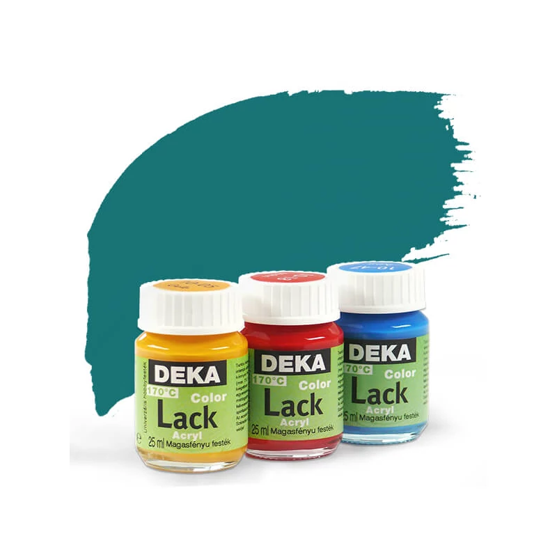 Deka Color Lack fényes akrilfesték 25 ml - 57 olajzöld