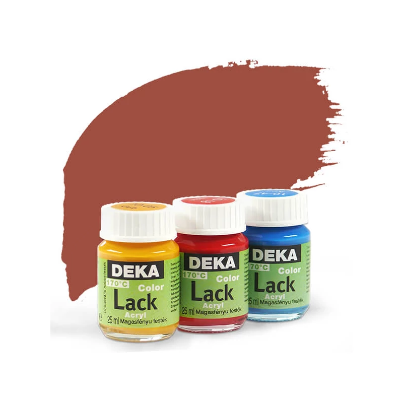 Deka Color Lack fényes akrilfesték 25 ml - 82 őzbarna