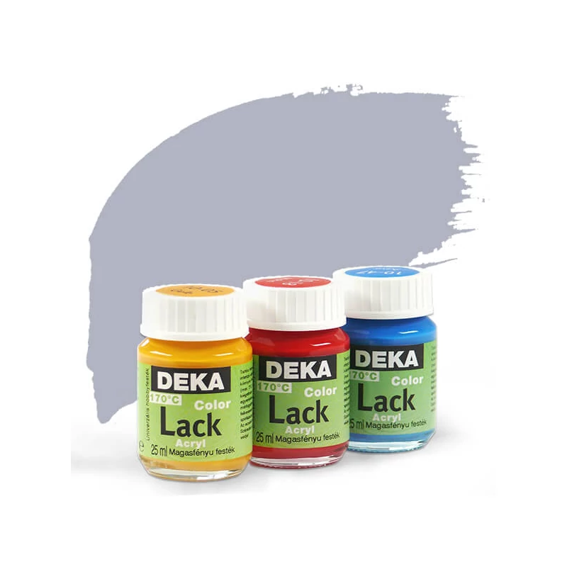 Deka Color Lack fényes akrilfesték 25 ml - 87 gyöngyszürke