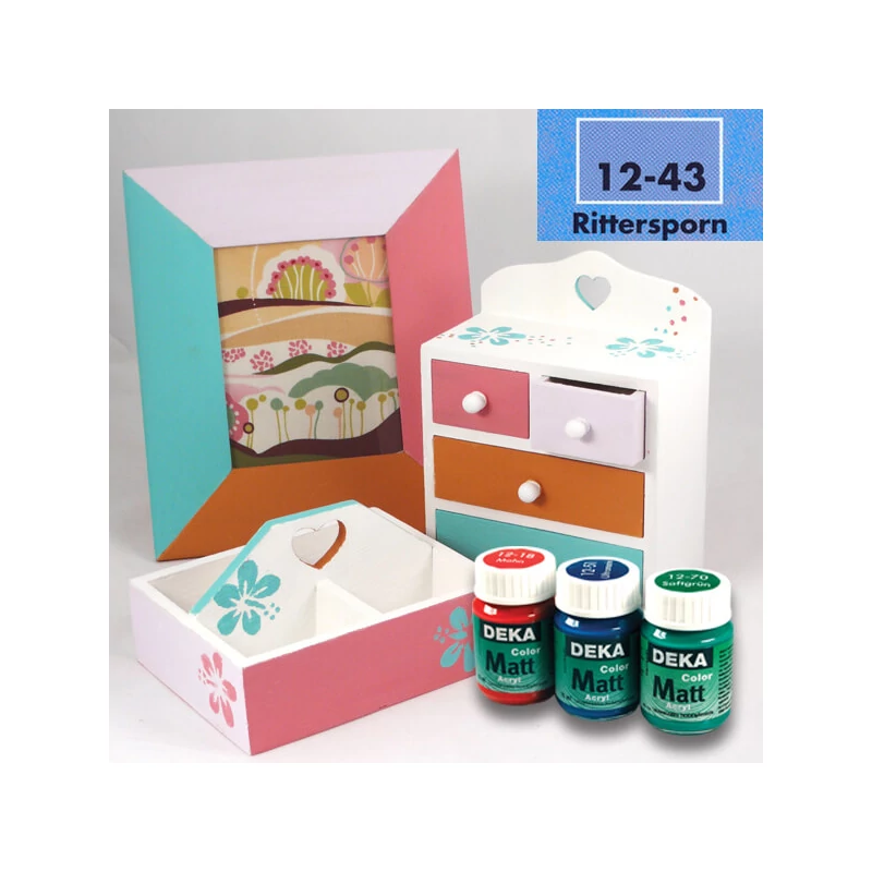 Deka Color Matt akrilfesték 25 ml - 43 búzavirág