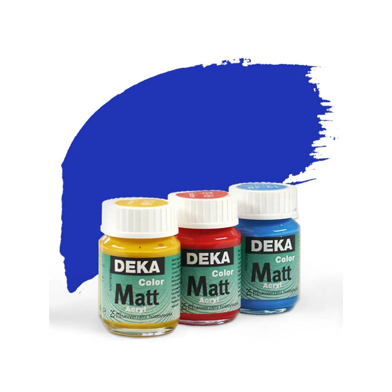 Deka Color Matt akrilfesték 25 ml - 51 ultramarinkék
