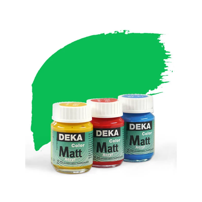 Deka Color Matt akrilfesték 25 ml - 64 zöld