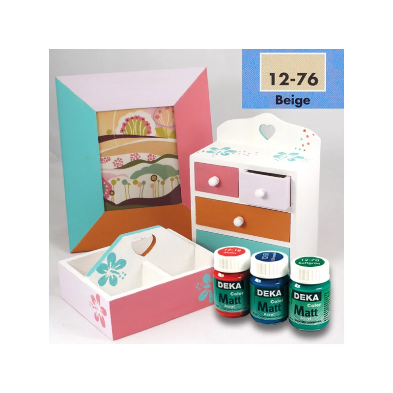 Deka Color Matt akrilfesték 25 ml - 76 bézs