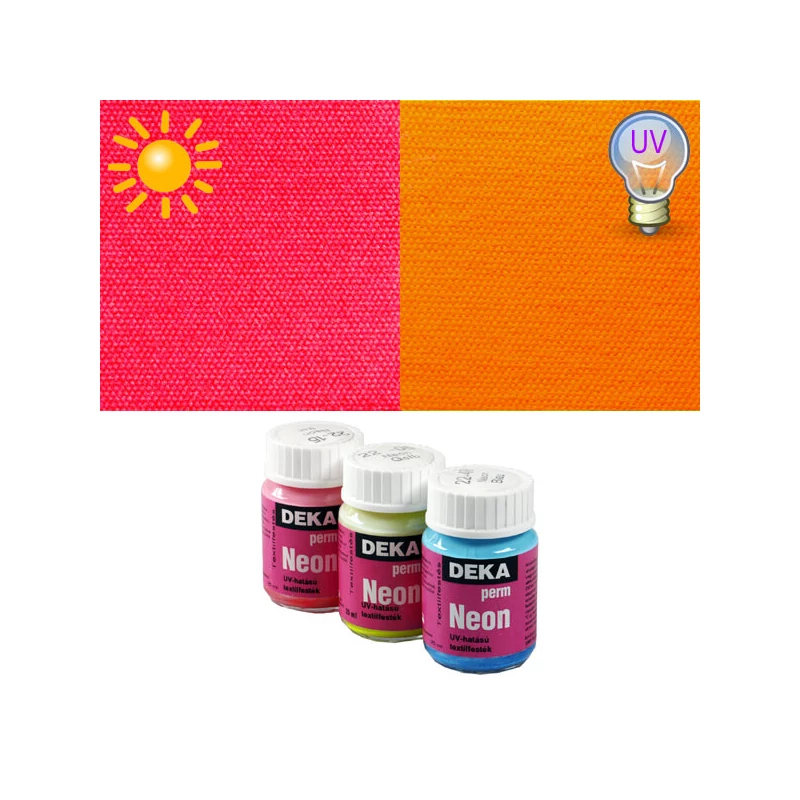 Deka Perm Neon textilfesték 25 ml - 29 pink