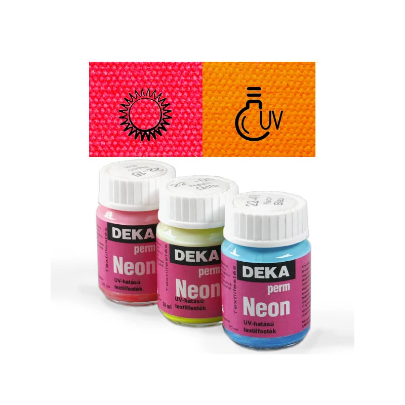 Deka Perm Neon textilfesték 25 ml - 29 pink