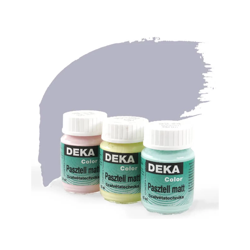 Deka Color pasztell Matt akrilfesték 25 ml - 88 pasztellszürke