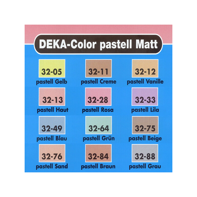 Deka Color pasztell Matt akrilfesték 25 ml - 88 pasztellszürke