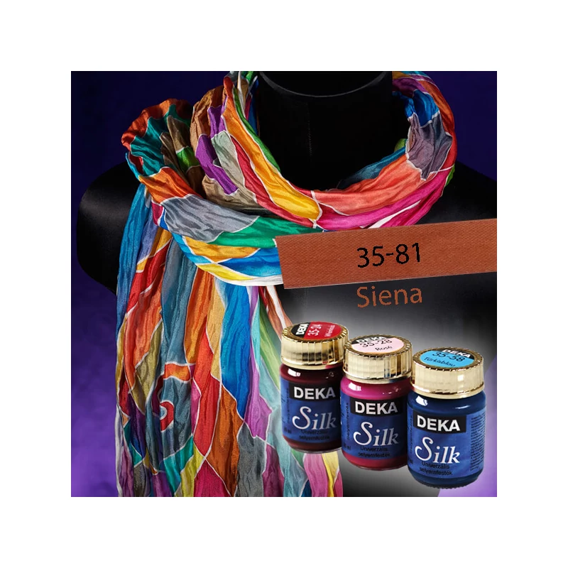 Deka Silk selyemfesték 25 ml - 81 sziena