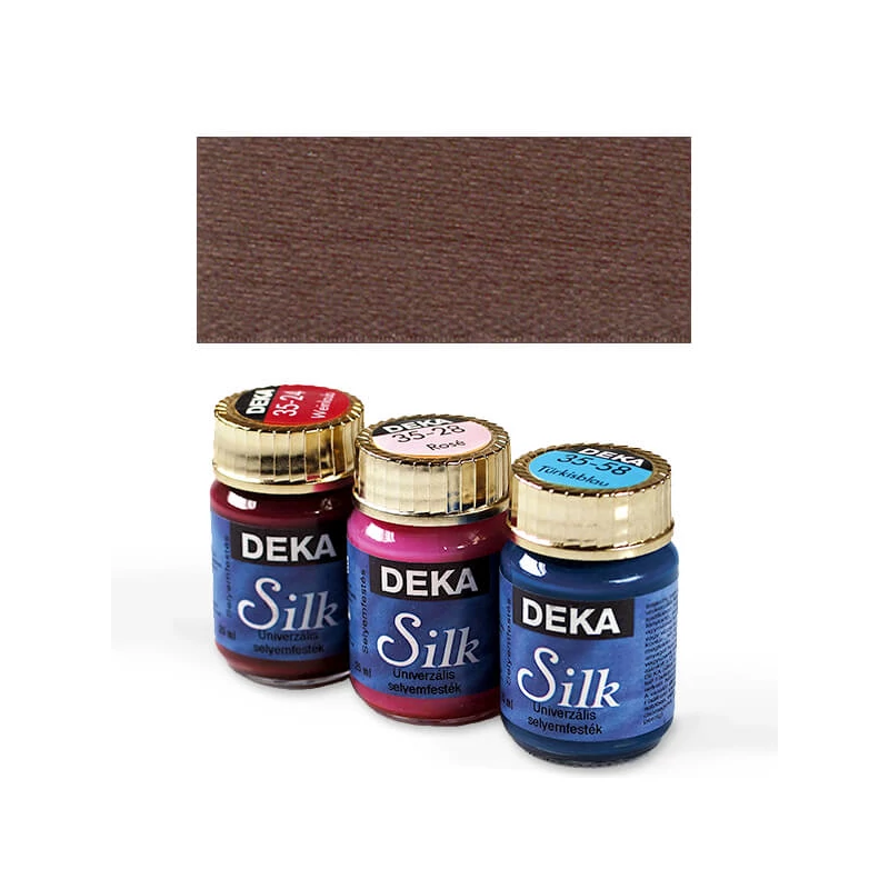 Deka Silk selyemfesték 25 ml - 85 sötétbarna