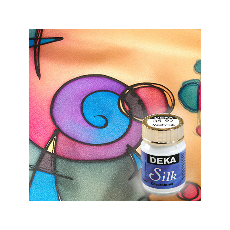 Deka Silk selyemfesték 25 ml - 92 keverőfehér