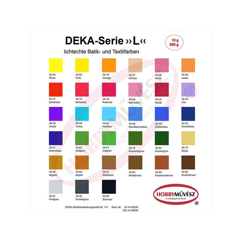 Deka batikfesték 10 g - kék