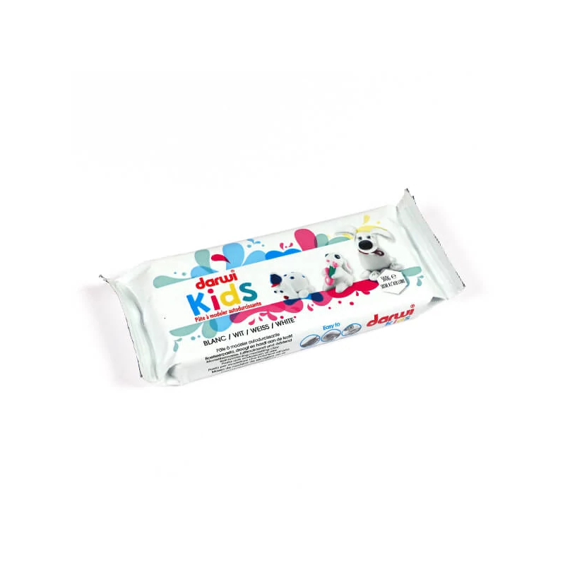 Darwi Kids levegőn száradó gyurma, 500 g - fehér