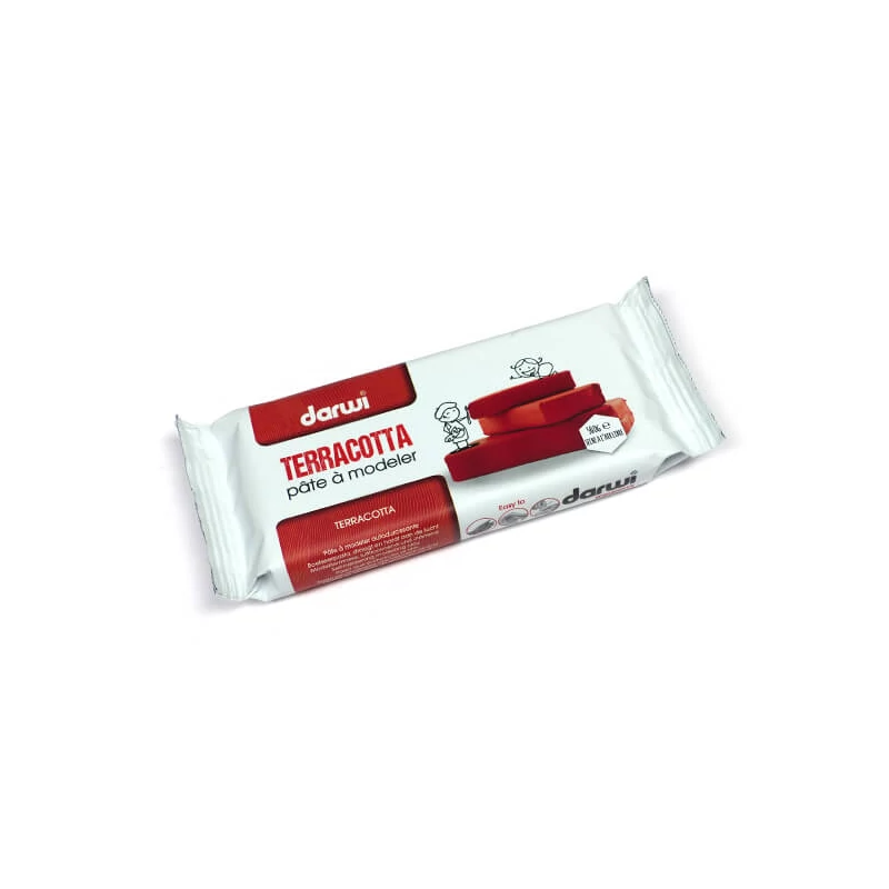 Darwi Terracotta levegőn száradó gyurma, 500 g - terrakotta