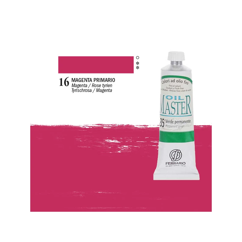 Ferrario Master olajfesték, 60 ml - 16, magenta