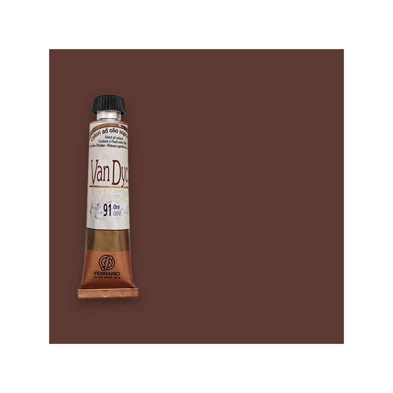 Ferrario Van Dyck olajfesték, 20 ml - 31, venice red