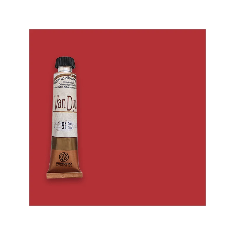 Ferrario Van Dyck olajfesték, 20 ml - 37, rose dore