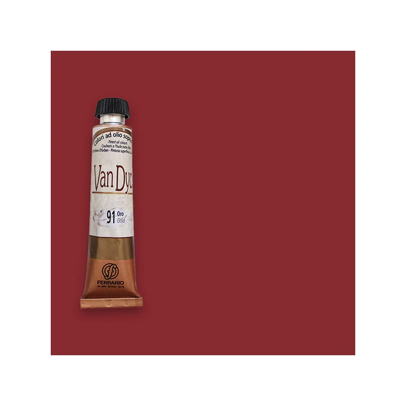 Ferrario Van Dyck olajfesték, 20 ml - 43, carmin