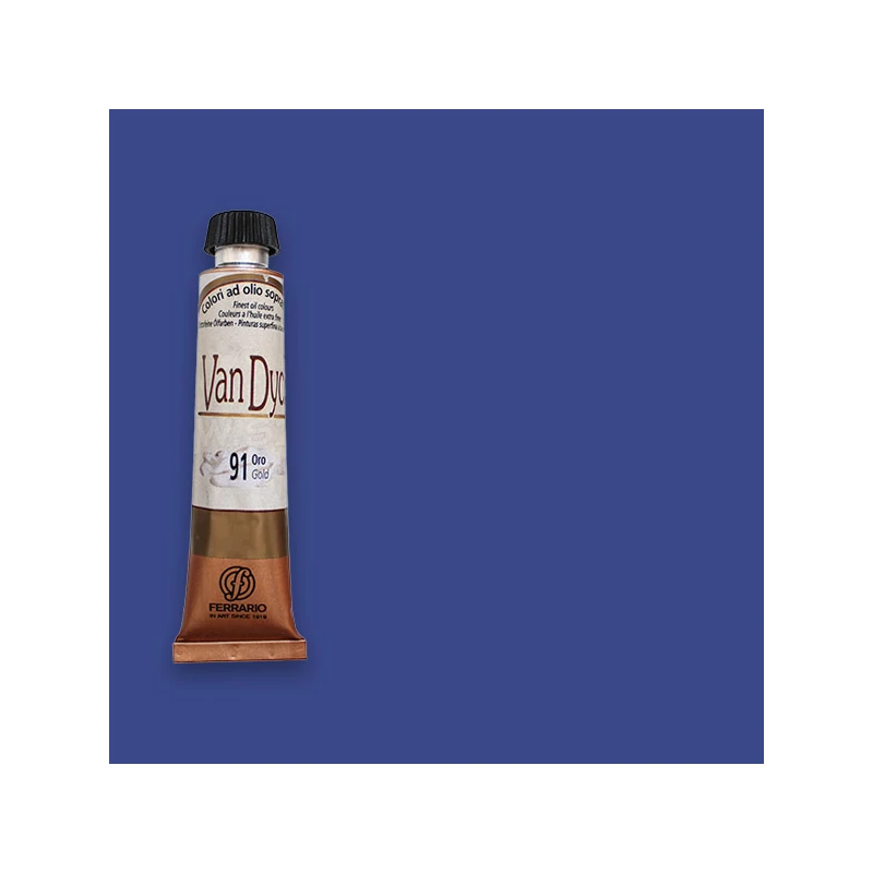 Ferrario Van Dyck olajfesték, 20 ml - 52, ultramarine light