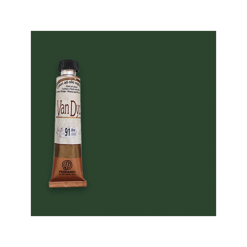 Ferrario Van Dyck olajfesték, 20 ml - 69, sap green