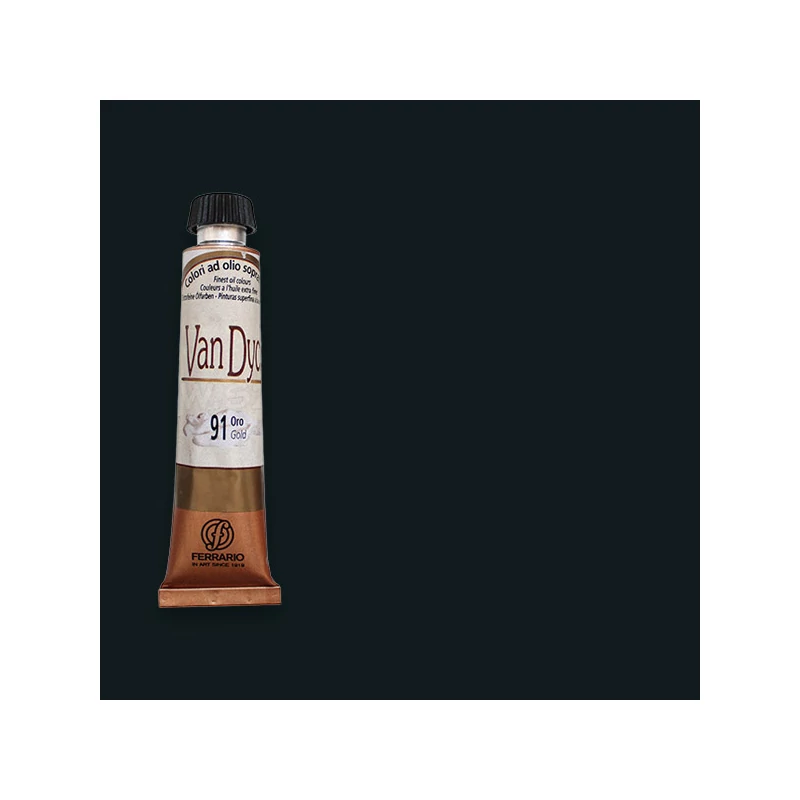 Ferrario Van Dyck olajfesték, 20 ml - 82, payne's grey deep