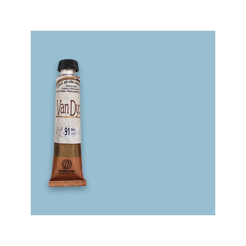 Ferrario Van Dyck olajfesték, 20 ml - 86, king's blue light