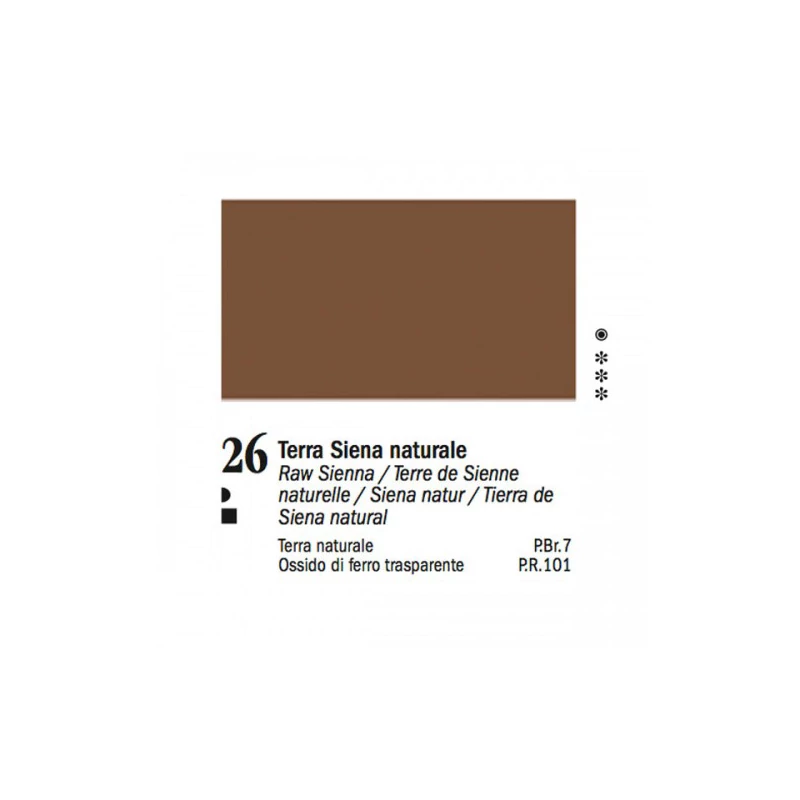 Ferrario Van Dyck olajfesték, 20 ml - 26, raw sienna