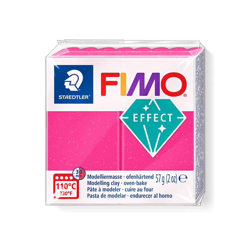 FIMO Effect süthető gyurma, 57 g - rubin kvarc (8020-286)