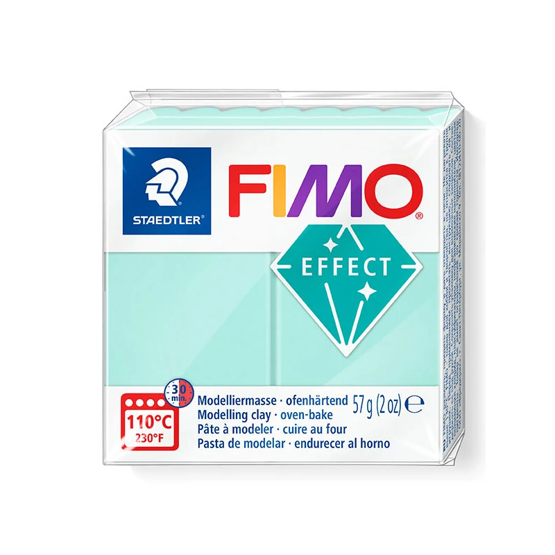 FIMO Effect süthető gyurma, 57 g - pasztell menta (8020-505)