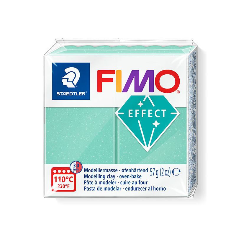 FIMO Effect süthető gyurma, 57 g - jáde zöld (8020-506)