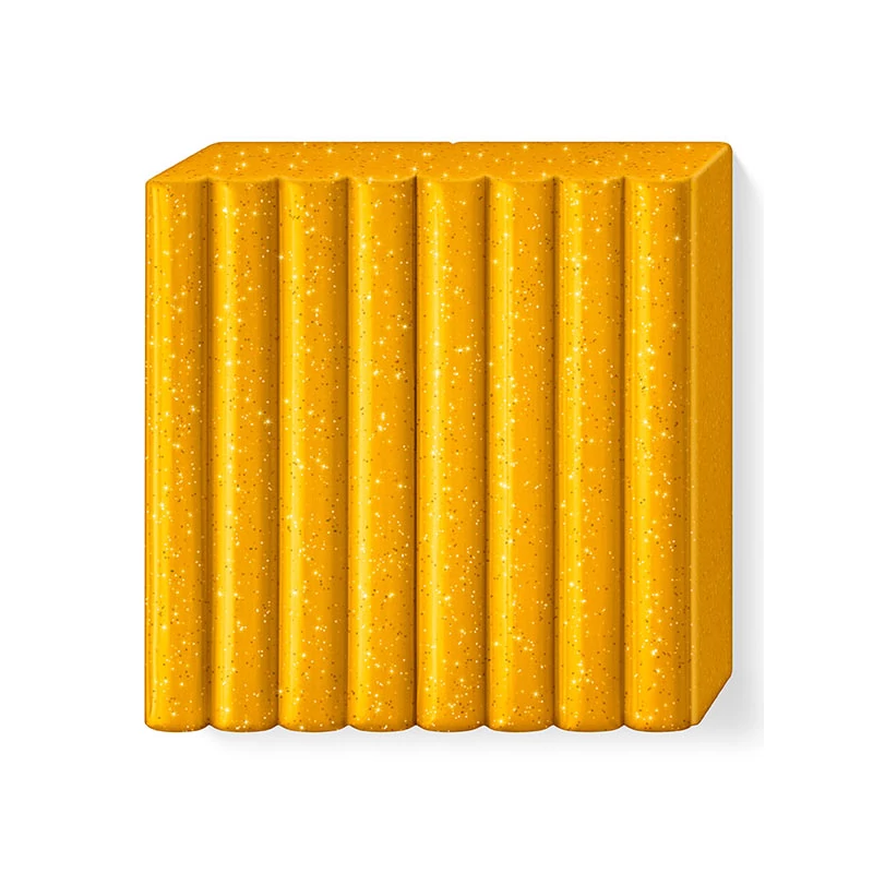 FIMO Effect süthető gyurma, 57 g - csillámos arany (8020-112)