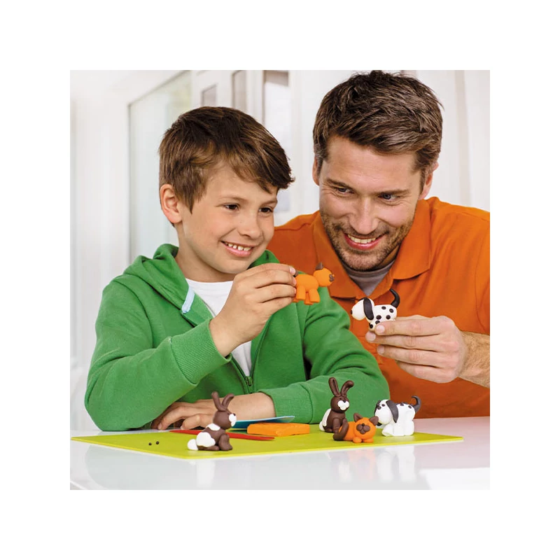 FIMO Kids süthető gyurma, 42 g - barna (8030-7)