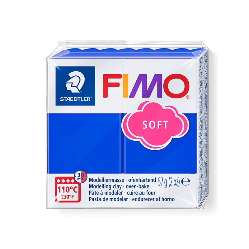 FIMO Soft süthető gyurma, 57 g - fényeskék (8020-33)